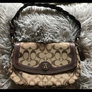 COACH monogram handbag